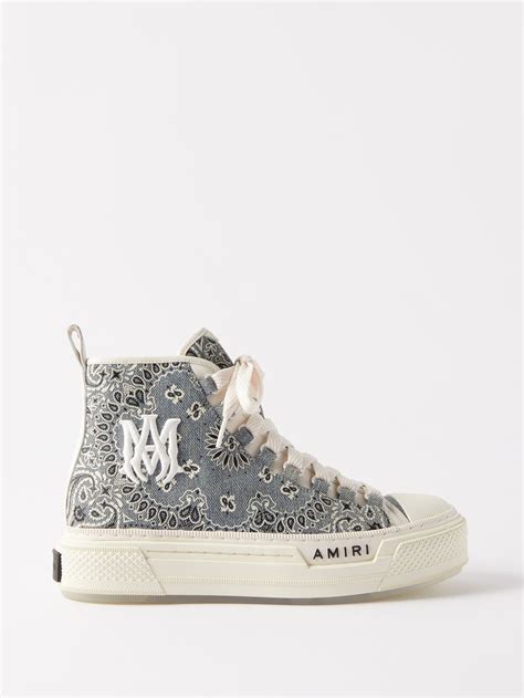 amiri denim shoes.